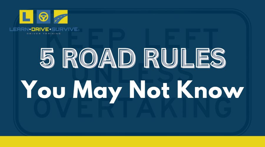5 Road Rules You May Not Know